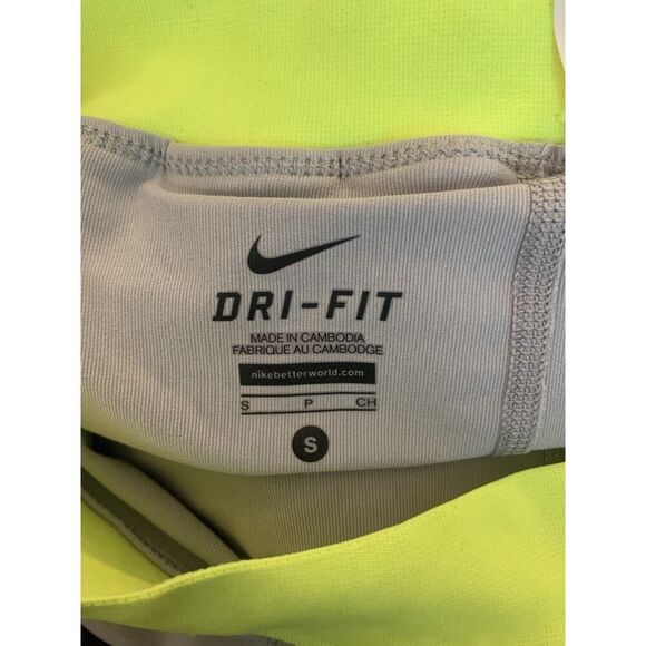 Nike Court Victory Pleated Tennis Skirt Neon Skort y2k Gray Purple Mini Stripe S - Picture 3 of 6